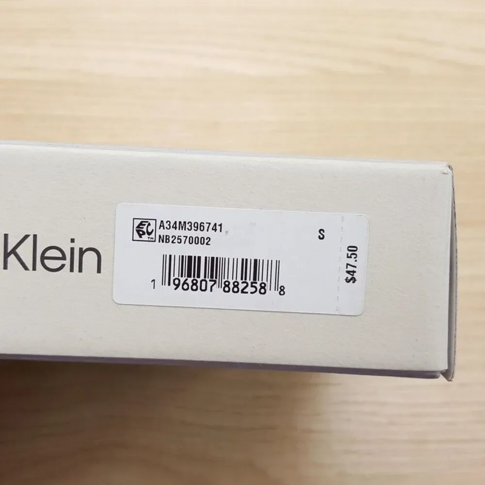 CALVIN KLEIN Boxer Briefs Mens Small Black 3-Pack Microfiber Stretch Logo